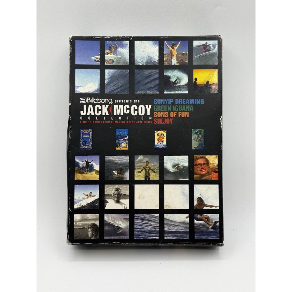 THE JACK MCCOY COLLECTION (Bunyip Dreaming/Green Iguana/Sons Of Fun/Sikjoy) 4DVD